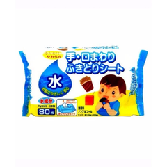 Gói 80 tờ giấy ướt cho bé - Hàng Nhật nội địa