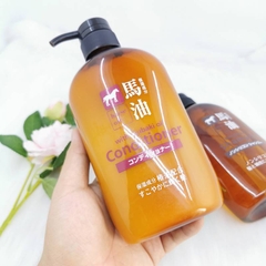 Dầu gội ngựa giúp tóc mềm mượt, không silicon 1000ml - Hàng Nhật nội địa