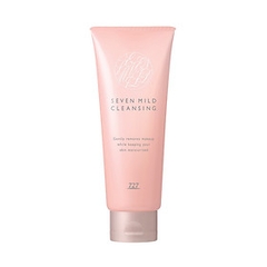 Sữa rửa mặt tẩy trang, loại bỏ chất bẩn, làm mềm và mượt da Seven Mild Cleansing - Hàng Nhật nội địa