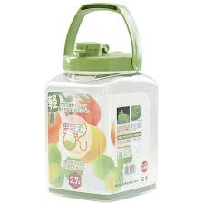 Bình ngâm bằng nhựa cao cấp có quai xách 2,7L Takeya (đã phân loại) - Hàng Nhật nội địa