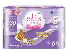 Băng vệ sinh thấm siêu tốc Elis 30cm ban đêm ( 6 miếng)