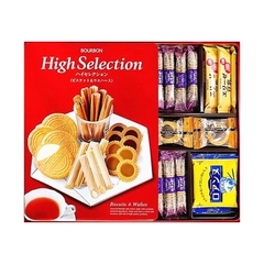 Bánh Quy Bourbon High Selection Nhật Bản Hộp Thiếc 376g - Hàng Nhật nội địa