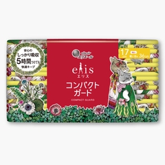 Băng vệ sinh siêu mỏng không cánh Elis Compact 17cm  – Hàng Nhật nội địa
