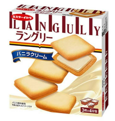 Bánh quy Languly vị vani 129,6gr - Hàng Nhật nội địa
