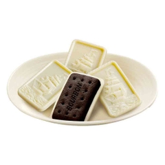 Bánh quy Bourbon Alfort Mini vị vanilla hộp 12 bánh - Hàng Nhật nội địa