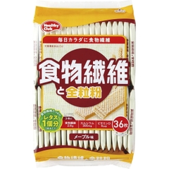 Bánh xốp Hamada lúa mì nguyên cám và xơ 284g - Hàng Nhật nội địa