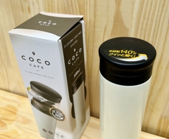 Bình giữ nhiệt cao cấp Coco Café 500ml (màu trắng) - Hàng Nhật nội địa