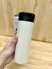 Bình giữ nhiệt cao cấp Coco Café 500ml (màu trắng) - Hàng Nhật nội địa