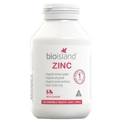 Viên kẽm ZinC Bioisland 120 viên