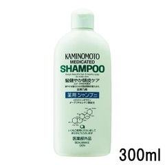 Cặp dầu gội xả mọc tóc Kaminomoto Medicated  - Hàng Nhật nội địa