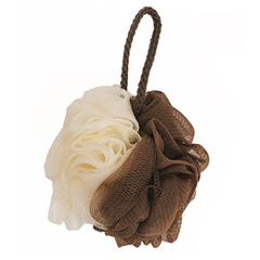 Bông tắm tạo bọt phối 2 màu Bath Lily 12,5cm- Hàng Nhật nội địa