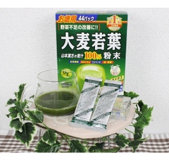 Bột mầm lúa mạch Grass Barley Nhật 100% nguyên chất - Hàng Nhật nội địa