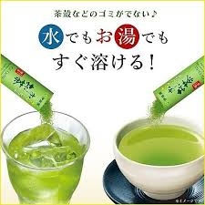 Bột trà xanh nguyên chất Itoen Oi Ocha Sarasara Matcha 100 túi nhỏ - Hàng Nhật nội địa