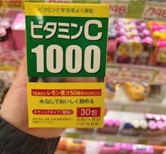 Bột uống vitamin C 1000 Yuma 30 gói - Hàng Nhật nội địa