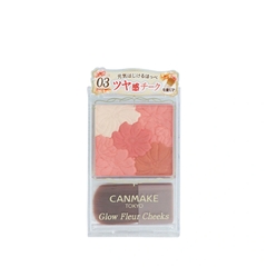 Phấn má hồng Canmake Glow Fleur Cheeks (6.3g) - Hàng Nhật nội địa