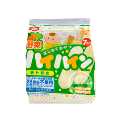 Bánh gạo tươi ăn dặm cho bé Haihain Kameda vị rau củ 40g - Hàng Nhật nội địa