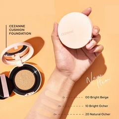 Phấn nước chống nắng Cezanne Cushion Foundation SPF 50+ màu 10 ( tự nhiên) - Hàng Nhật nội địa