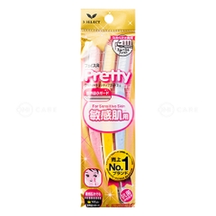 Set 3 dao cao lông mặt cho da nhạy cảm S Select - Hàng Nhật nội địa