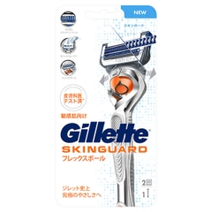 Dao cạo râu Gillette Skinguard Nhật Bản 5+1 lưỡi kép ( 1 thân, 2 lưỡi)