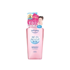 Dầu tẩy trang nhanh Kose Softymo Speedy cleansing oil 240ml hồng - Hàng Nhật nội địa