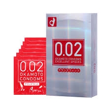 HỘP 6 CHIẾC BAO CAO SU SIÊU MỎNG OKAMOTO CONDOMS 0.02