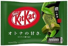 Bánh Kitkat mini vị trà xanh đậm 11 chiếc - Hàng Nhật nội địa