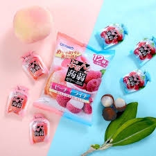 Thạch trái cây mix vải và đào