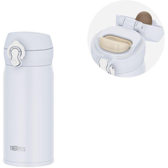 Bình giữ nhiệt Thermos 350ml màu trắng - Hàng Nhật nội địa