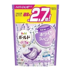 Viên giặt xả Gel Ball Bold 4 in 1 túi 30 viên (Hương hoa Lavender) - Hàng Nhật nội địa
