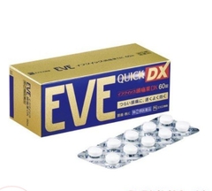 Viên uống hỗ trợ giảm đau hạ sốt Eve Quick DX Nhật Bản 40 viên - Hàng Nhật nội địa