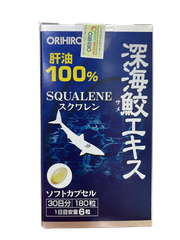 Viên uống dầu gan cá mập Orihiro 180 viên( đã phân loại) - Hàng Nhật nội địa