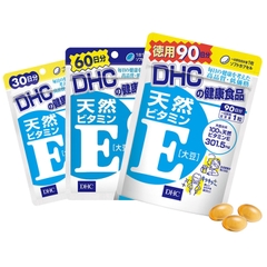 Viên uống bổ sung vitamin E DHC Natural Soy 90 viên ( 90 ngày)- Hàng Nhật chính hãng