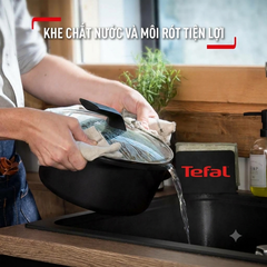Nồi đúc cao cấp Tefal Robusto có miệng rót 24cm chính hãng