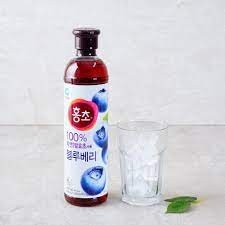 Giấm lựu hữu cơ Deasang 900ml, vị mâm xôi – chai - Hàng Nhật nội địa