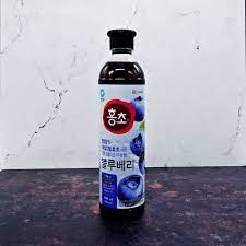 Giấm lựu hữu cơ Deasang 900ml, vị mâm xôi – chai - Hàng Nhật nội địa