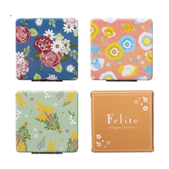 Gương trang điểm mini bỏ túi Felite - Hàng Nhật nội địa