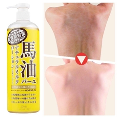 ROLAND- Lotion dưỡng chiết xuất dầu ngựa Loshi 435ml - Hàng Nhật nội địa