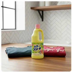 Nước tẩy dùng cho vải màu Mitsuei 1000ml - Hàng Nhật nội địa