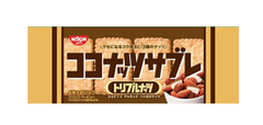 Bánh quy Nissin vị dừa hạnh nhân, hạt phỉ 16 chiếc - Hàng Nhật nội địa