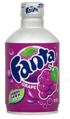 Nước Ngọt Fanta Nho Chai 300ml - Hàng Nhật nội địa