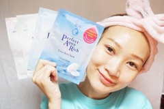 Mặt nạ dưỡng ẩm sáng mịn Senka Pefect aqua Rich Mask Luninous Moist