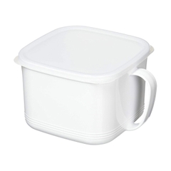 Hộp nhựa Nakaya có nắp, quai cầm 1.4l- Hàng Nhật nội địa