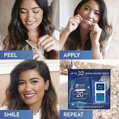 Miếng dán trắng răng Crest 3D Whitestrips professional effects ( dán theo liệu trình) - Hàng Nhật nội địa