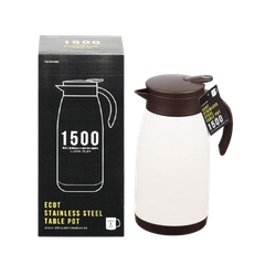 Ấm pha trà giữ nhiệt Inox, Bình pha trà giữ nhiệt có lưới lọc bằng Inox, dung tích 800/1000ml - Hàng Nhật nội địa