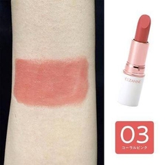 Son môi Cezanne Lasting Stay Lip Color màu 03 ( Hồng san mô) - Hàng Nhật chính hãng