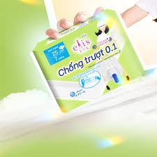 Băng vệ sinh ban ngày có cánh chống trượt Alis Elleair 25cm ( 7 miếng)