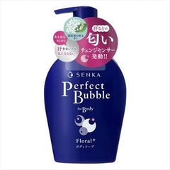 Sữa tắm Senka Perfect Bubble hương hoa linh lan & hoa nhài 500ml - Hàng Nhật nội