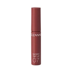 Son Tint Bóng Cezanne Watery Tint Lip 4g Màu 07 Red ( Đỏ Đậm) - Hàng Nhật nội địa