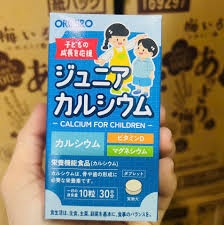 Viên uống bổ sung canxi cho trẻ 300 viên- Orihiro - Hàng Nhật nội địa