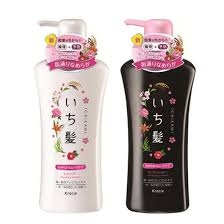 Set dầu gội xả Ichikami mềm mượt 480ml Kracie( đã phân loại) - Hàng Nhật nội địa